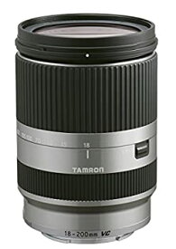 【中古】(非常に良い)TAMRON 高倍率ズームレンズ 18-200mm F3.5-6.3 DiIII VC キヤノンEOS M用 ミラーレスカメラ EOS M専用 シルバー B011EM-SILVER