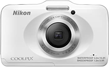 【中古】Nikon デジタルカメラ COOLPIX S31 防水5m 耐衝撃1.2m ホワイト S31WH コンパクトデジタルカメラ