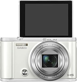 【中古】CASIO デジタルカメラ EXILIM EX-ZR3100WE 自分撮りチルト液晶 スマホへ自動送信 ホワイト