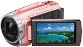 【中古】(非常に良い)ソニー SONY ビデオカメラHDR-CX675 32GB 光学30倍 ピンク Handycam HDR-CX675 P