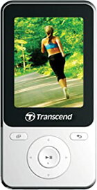 【中古】(非常に良い)TRANSCEND MP3プレーヤー MP710 8GB ホワイト TS8GMP710W