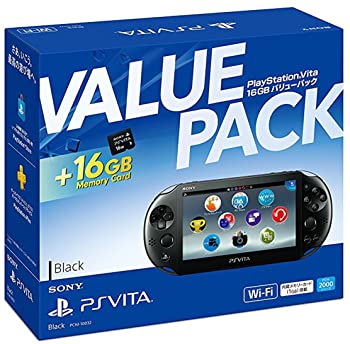 PlayStation 在庫一掃売り切りセール Vita 16GB バリューパック お求めやすく価格改定 ブラック 特典なし
