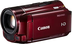 【中古】(非常に良い)Canon デジタルビデオカメラ iVIS HF M51 レッド 光学10倍ズーム フルフラットタッチパネル IVISHFM51RD