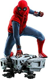 【中古】(未使用・未開封品)【ムービー・マスターピース】『スパイダーマン：ファー・フロム・ホーム』1／6スケールフィギュア スパイダーマン（ホームメイド・スーツ版）