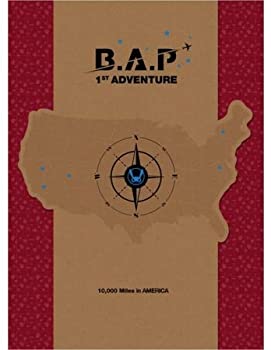 (非常に良い)B.A.P 1st Adventure: 10 000 Miles In America (2DVDs+フォトブック) (韓国盤)
