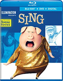 【中古】(非常に良い)Sing (Blu-ray + DVD + Digital HD)【北米版】