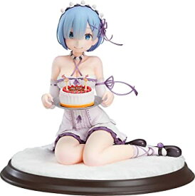 【中古】(未使用・未開封品)Re:ゼロから始める異世界生活レム・バースデーケーキVer.1/7スケールABS&PVC製塗装済み完成品全高:約130mm