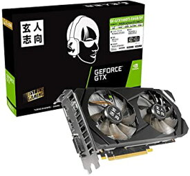 【中古】玄人志向 NVIDIA GeForce GTX 1660Ti 搭載 グラフィックボード 6GB デュアルファンモデル GF-GTX1660Ti-E6GB/DF