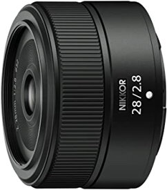 【中古】(非常に良い)Nikon 交換レンズ NIKKOR Z 28mm f/2.8 Zマウント ミラーレス一眼 単焦点 ニコン ブラック