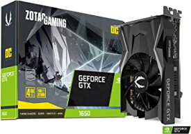 【中古】ZOTAC GAMING GeForce GTX 1650 OC グラフィックスボード VD6937 ZTGTX1650-4GBOC