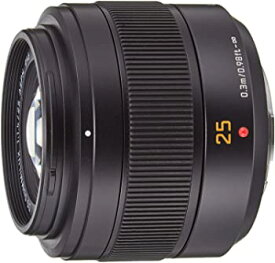 【中古】(非常に良い)パナソニック 標準単焦点レンズ マイクロフォーサーズ用 ルミックス LEICA DG SUMMILUX 25mm/F1.4 II ASPH. ブラック H-XA025