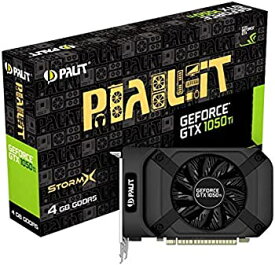 【中古】Palit NVIDIA GeForce GTX1050Ti 4GB STORMX (NE5105T018G1-1070F) ビデオカード