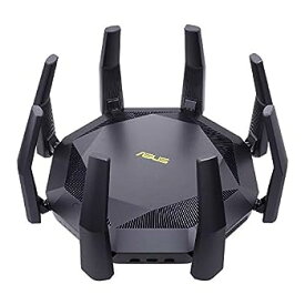 【中古】ASUSTek WiFi 無線 ルーター WiFi6 4804+1148Mbps デュアルバンド RT-AX89X メッシュ機能付 PS5/Nintendo Switch/スマホ 対応