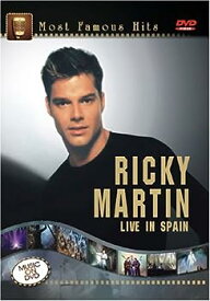 【中古】(未使用・未開封品)RICKY MARTIN LIVE IN SPAIN [DVD] SIDV-09021