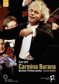 【中古】(未使用・未開封品)オルフ : 世俗カンタータ 「カルミナ・ブラーナ」 全曲 他 (Carl Orff : Carmina Burana / Berliner Philharmoniker , Simon Rattle) [DVD] [輸