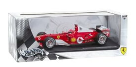 【中古】(未使用・未開封品)Hot Wheels 1/18 Scale Diecast - B6200 Ferrari F1 Michael Schumacher F1 F2004