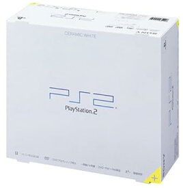 【中古】(未使用・未開封品)PlayStation 2 セラミック・ホワイト (SCPH-50000CW) 【メーカー生産終了】