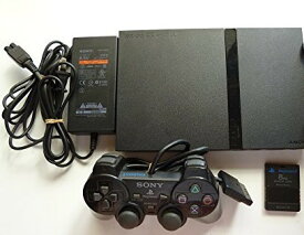 【中古】(未使用・未開封品)PlayStation2：チャコールブラック（SCPH77000CB）