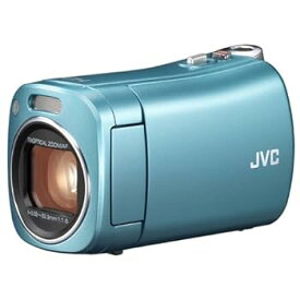 【中古】JVC KENWOOD JVC ビデオカメラ BabyMovie 内蔵メモリー32GB ブルー GZ-N5-A
