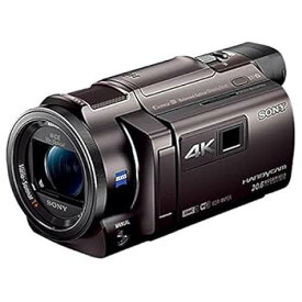 【中古】(非常に良い)SONY 4Kビデオカメラ Handycam FDR-AXP35 ブロンズブラウン 光学10倍 FDR-AXP35-TI