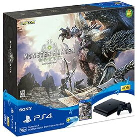 【中古】(非常に良い)PlayStation 4 MONSTER HUNTER: WORLD Starter Pack Black (CUHJ-10022)【メーカー生産終了】