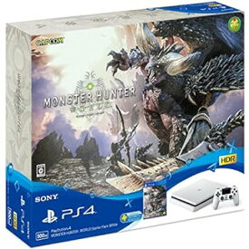 【中古】(非常に良い)PlayStation 4 MONSTER HUNTER: WORLD Starter Pack White (CUHJ-10023)【メーカー生産終了】