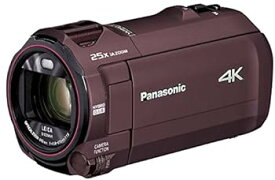 【中古】(未使用・未開封品)パナソニック 4K ビデオカメラ 64GB 光学20倍ズーム カカオブラウン HC-VX992MS-T