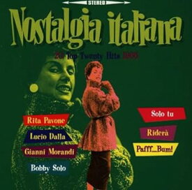 【中古】(非常に良い)Nostalgia Italiana [CD]