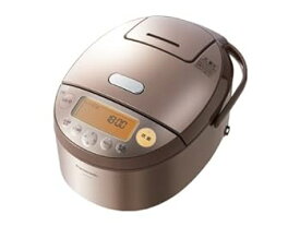 【中古】パナソニック 5.5合 炊飯器 圧力IH式 おどり炊き ノーブルブラウン SR-PA101-T
