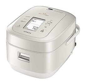 【中古】(非常に良い)日立 圧力スチームIH炊飯器 5.5合 パールホワイト RZ-AW3000M W