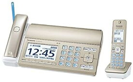 【中古】パナソニック おたっくす デジタルコードレスFAX 子機1台付き 迷惑電話対策機能搭載 シャンパンゴールド KX-PD725DL-N