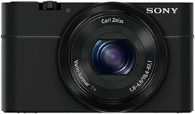 【中古】(非常に良い)ソニー デジタルカメラ DSC-RX100 1.0型センサー F1.8レンズ搭載 ブラック Cyber-shot DSC-RX100 (整備済み品)