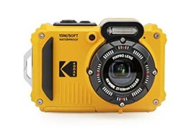 【中古】(非常に良い)コダック コンパクトデジタルカメラKodak PIXPRO WPZ2 防水 防塵 耐衝撃 CALSモード イエロー