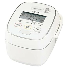 【中古】象印 炊飯器 圧力IH炊飯ジャー（5.5合炊き） ホワイト ZOJIRUSHI 極め炊き NW-JX10-WA