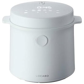 【中古】LOCABO（ロカボ） 糖質カット炊飯器 LOCABO (ホワイト)