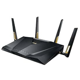 【中古】ASUS WiFi 無線 ルーター WiFi6 4804+1148Mbps デュアルバンドゲーミング RT-AX88U【 メッシュ機能付 】【3階建 / 4LDK 】【PS5/Nintendo Switch