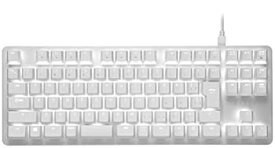 【中古】(非常に良い)Razer BlackWidow Lite JP Mercury White メカニカルキーボード 静音 オレンジ軸 テンキーレス 日本語配列 【日本正規代理店品】 RZ03-02640800-
