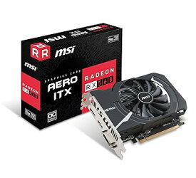【中古】MSI Radeon RX 560 AERO ITX 4G OC