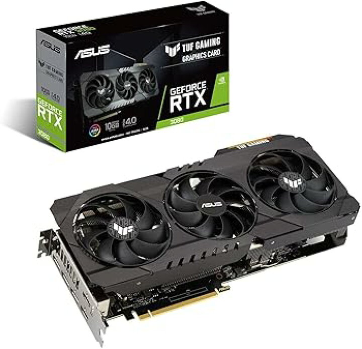 楽天市場】【中古】ASUS NVIDIA GeForce RTX 3080 搭載 トリプルファン 