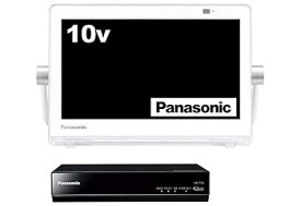 【中古】パナソニック 10V型 液晶 テレビ プライベート・ビエラ UN-10T7-W HDDレコーダー付 2017年モデル