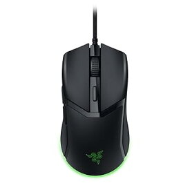 【中古】(非常に良い)Razer Cobra - Lightweight Wired Gaming Mouse Chroma RGB (57g Lightweight Design, Optical Mouse Switches Gen-3, Chroma Lighting with Gra
