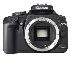 【中古】Canon デジタル一眼レフカメラ EOS Kiss デジタル X ボディ本体 ブラック KISSDXB-BODY