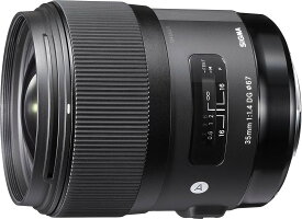 【中古】SIGMA 単焦点広角レンズ Art 35mm F1.4 DG HSM ニコン用 フルサイズ対応 340551