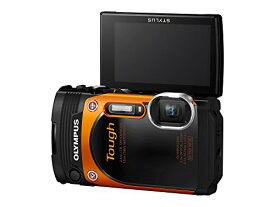 【中古】(非常に良い)OLYMPUS デジタルカメラ STYLUS TG-860 Tough オレンジ 防水性能15m 可動式液晶モニター TG-860 ORG