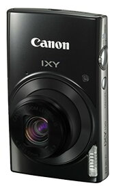 【中古】Canon デジタルカメラ IXY 190 ブラック 光学10倍ズーム IXY190BK
