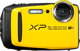 【中古】(非常に良い)FUJIFILM デジタルカメラ XP120 イエロー 防水 FX-XP120Y