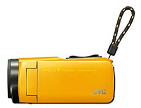 【中古】JVCKENWOOD JVC ビデオカメラ Everio R 防水 防塵 32GB マスタードイエロー GZ-R470-Y