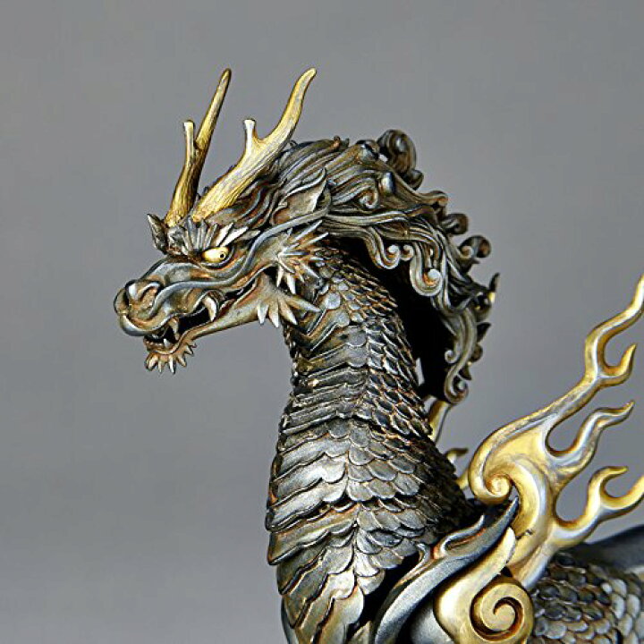 楽天市場】【中古】タケヤ式自在置物 麒麟 鉄錆地調版 ノンスケール 