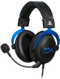 【中古】(未使用・未開封品)キングストン Kingston ゲーミングヘッドセット HyperX Cloud HX-HSCLS-BL/AS PS4公式ライセンス インライン音量コントロールBox付属