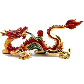 龍の置物 龍神 赤龍 金龍 風水 ダイヤモンド 置物 車載置物 縁起物開運厄除 祈願成就 金運アップ 贈り物 縁起物 龍玉 無限 辰 龍 出世 水晶 龍 風水グッズ 玄関 干支の置物 竜龍置物 開運祈願 金運祈願 金運 財運 仕事運 七夕